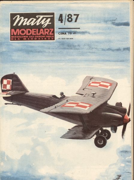 Breguet XIX B-2 der Polnischen Luftstreitkräfte 1920er 1:33