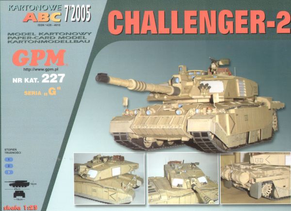 Challenger-2 (brit. 2. Royal Tank Regiment, Irakkrieg 2003) 1:25