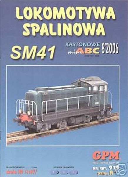 Diesellok SM41 1:87