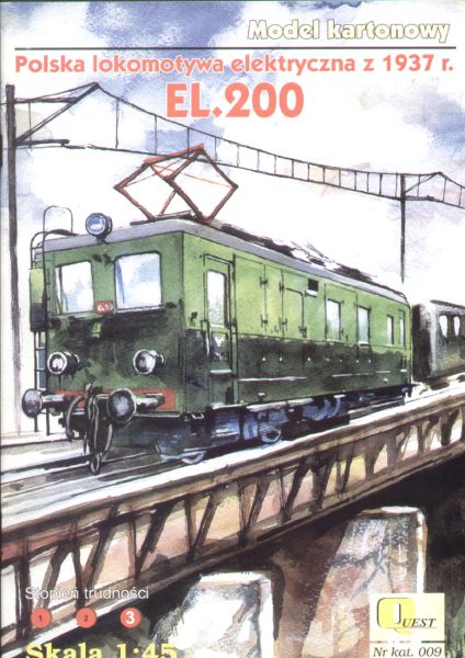 E-Lok EL.200 Polnischen Staatsbahnen PKP (1937) 1:45