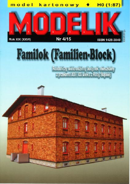 Familok (Familien-Block) aus Ruda Slaska /Ruda O.S. (19. Jh) 1:87