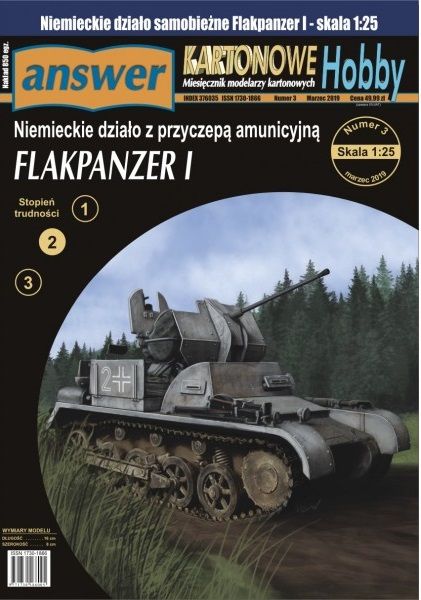 Flakpanzer I mit Sonderanhänger 51 (1943) 1:25 präzise