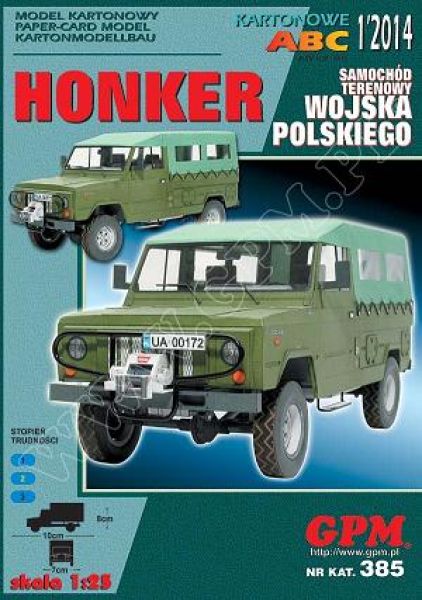 Geländewagen HONKER Polnischer Armee 1:25