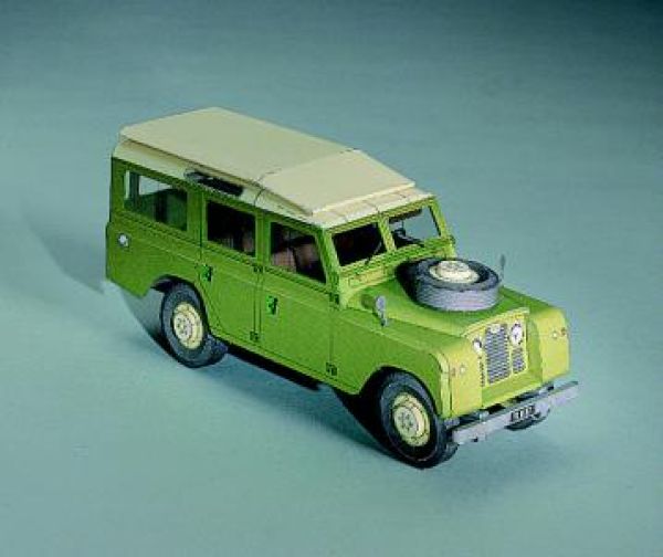 Geländewagen Land Rover Serie II 109 1:24 deutsche Anleitung