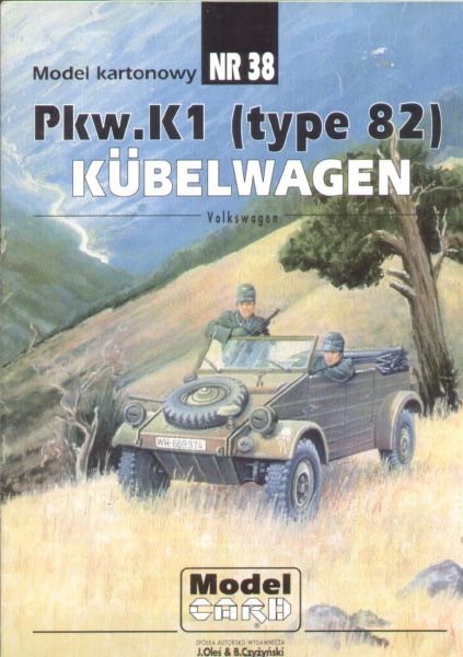 Geländewagen Pkw.K1 (Type 82) "Kübelwagen" 1:25