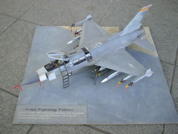General Dynamics F-16C Falcon USAAF (1993, Türkei) 1:33