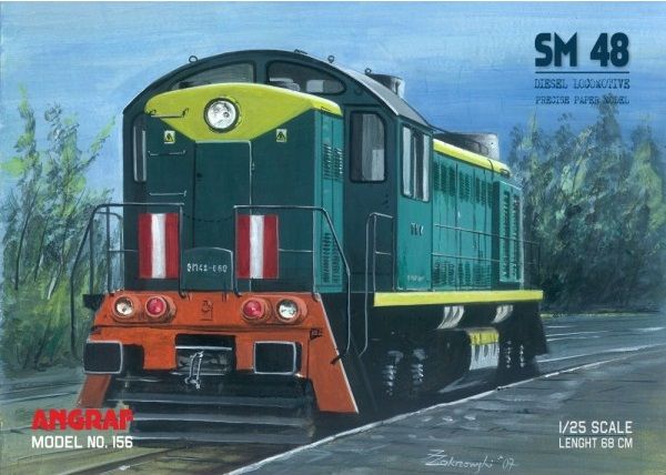 Güterzug-Diesellok SM48 1:25 extrem²