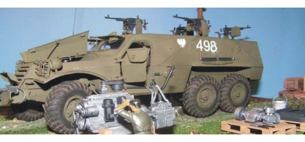 Infanterietransporter BTR-152W1 DDR-, Irakische u.a. Kennz. 1:25