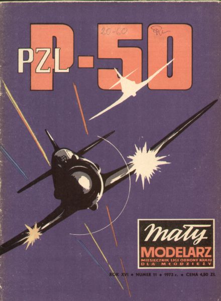 Jagdflugzeug PZL P-50 Jastrzab (1939) 1:33