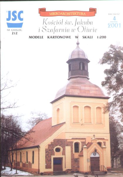 Jakobkirche + Speicher Oliva / Oliwa 1:200 ANGEBOT