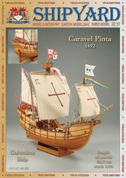 Karavelle PINTA der Columbus Flotte (1492) 1:96