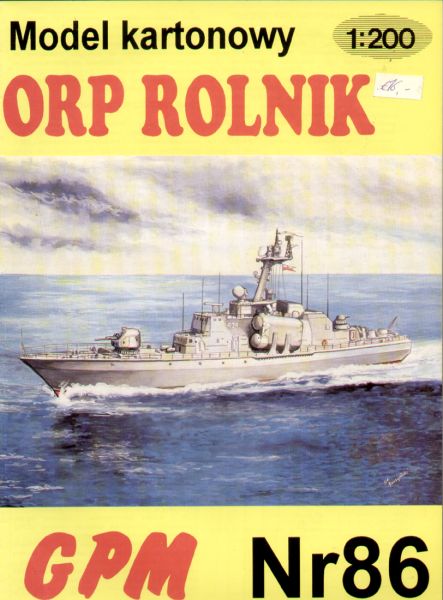 Korvette ORP Rolnik (sowjetische Klasse Tarantul I) 1:200 ANGEBOT