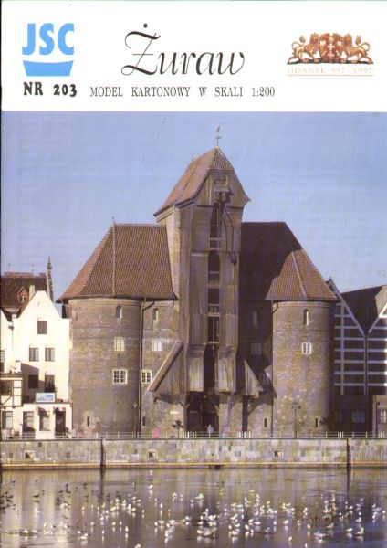 Krantor von Danzig/Gdansk 1:200 (Erstausgabe)