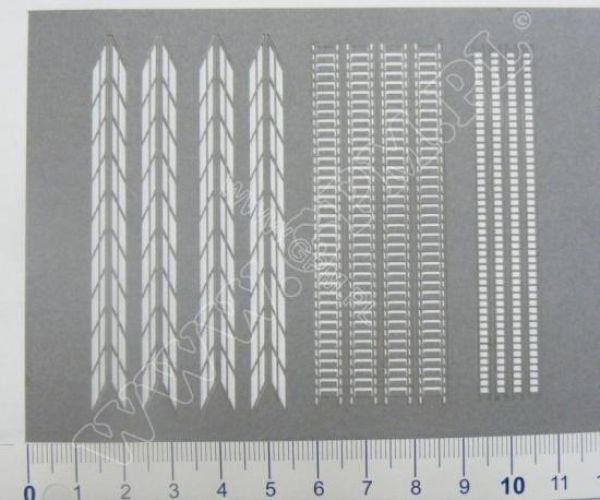 Lasercut-Leitern und -Niedergänge 1:250