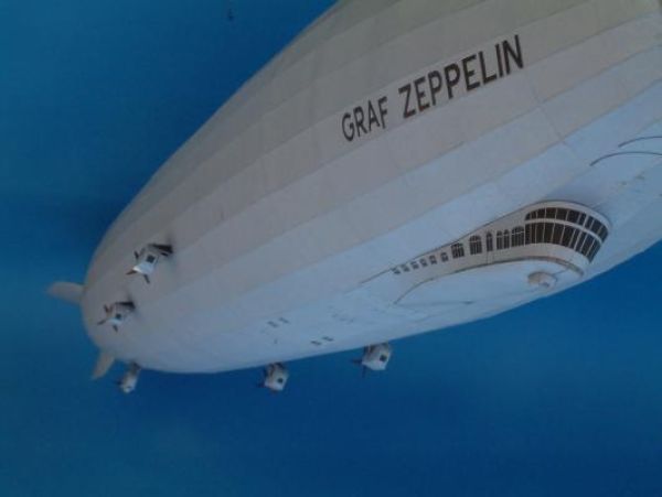 Luftschiff Graf Zeppelin D-LZ 127 (1928) 1:200 deutsche Anleitung (Schreiber-Bogen 557)