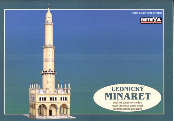 Minarett in Lednice (1804) 1:120  übersetzt
