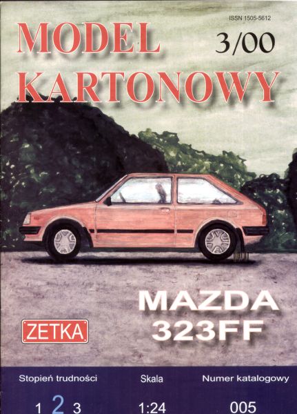 Mazda 323 FF "Familia Fronte" (1980) 1:24 einfach