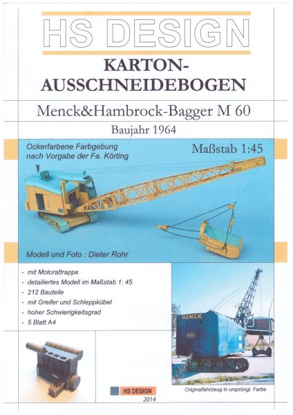 Menck & Hambrock-Bagger M60 (1964), 1:45