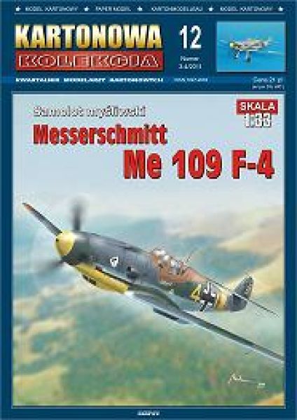 Messerschmitt Me-109 F-4 des 9./JG 3 "Udet" (1942) 1:33