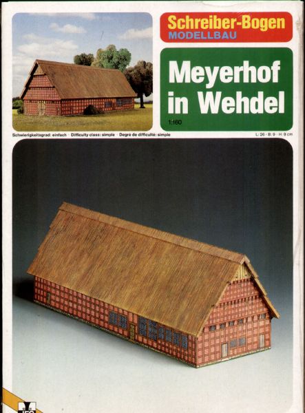Meyerhof in Wehdel 1:160 (N) deutsche Anleitung (71356)