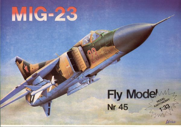 Mikoyan MiG-23MF Flogger 1:33 (Erstausgabe) übersetzt