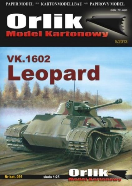 Gefechtsaufklärer VK.1602 Leopard (1943) 1:25