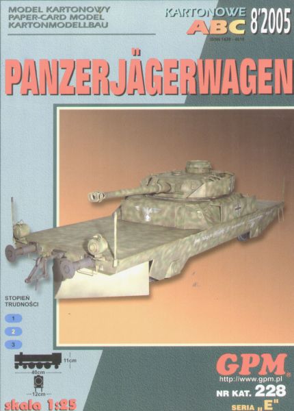 Panzerjägerwagen (1944) 1:25 übersetzt!