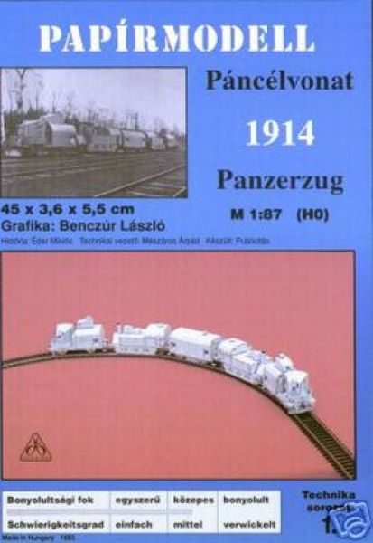 Panzerzug VII von 1914 1:87