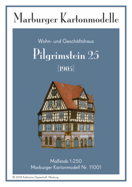 Wohn- und Geschäftshaus Pilgrimstein 25 (1905), 1:250