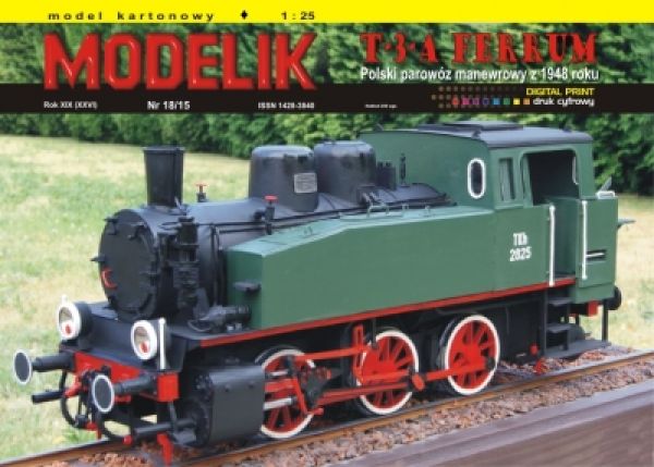 Polnische 3-achsige Tenderlokomotive T-3A (TKh) FERRUM (Bj. 1951) 1:25