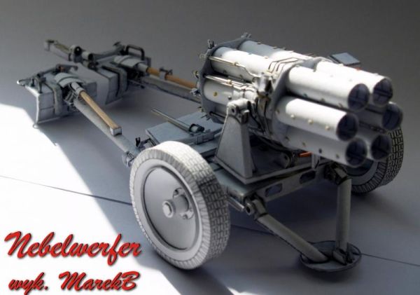 Raketenwerfer 15-cm-Nebelwerfer 41 1:25 präzise