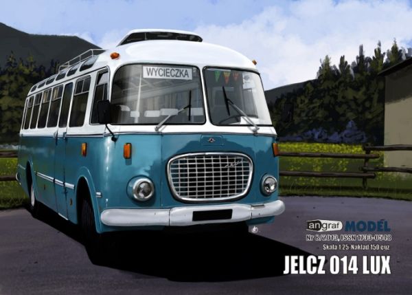 Reisebus Jelcz 014 Lux (Lizenz tschechische Skoda 706 RTO) 1:25 extrem