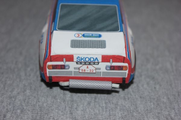 SKODA 130 RS (Barum Rallye 1981 oder Rallye Skoda 1982) 1:24