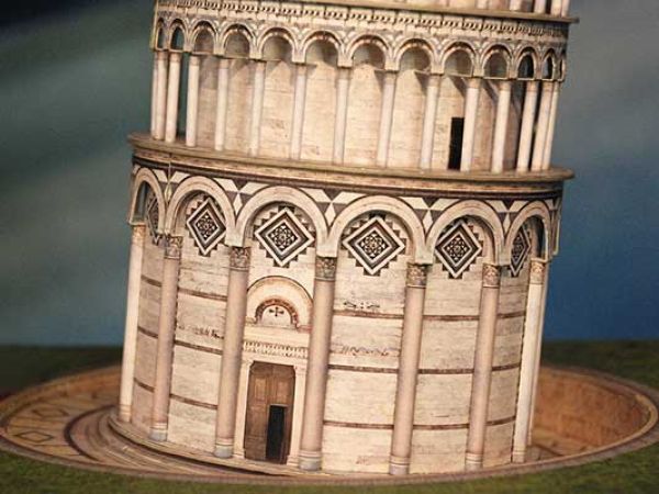 Schiefer Turm von Pisa 1:160 (N) deutsche Anleitung