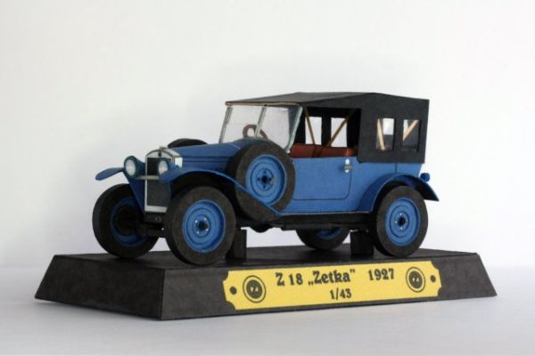 Tschechischer Oldtimer Z 18 "Zetka"  (1924) 1:43 ANGEBOT
