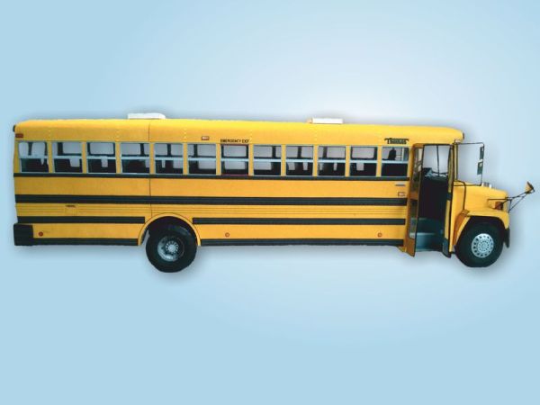 US-Bus Freightliner FS-65 Schoolbus 1:32