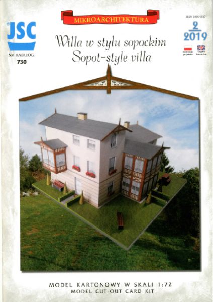 Villa im Sopot / Zoppot-Stil 1:72