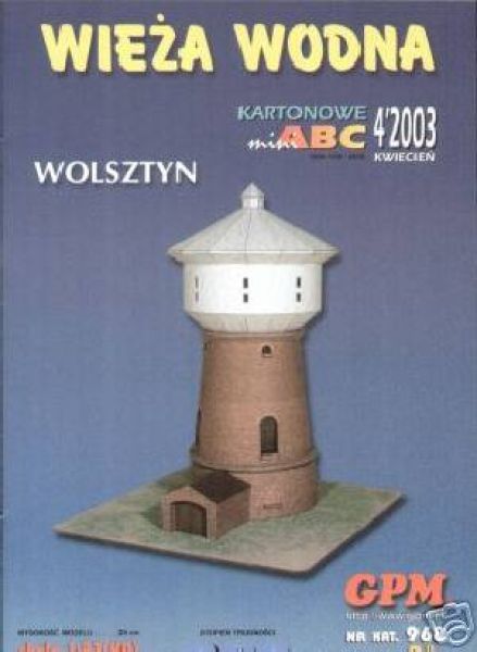 Wasserturm Wollstein /Wolsztyn 1:87 (H0)