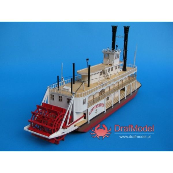 Steamboat WESTERN RIVER (1865) 1:100