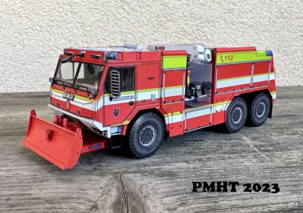 Feuerwehr-Abschleppwagen Tatra Force 815-7 6x6.1 VYA der Fa. Kobit (Bj. 2021) 1:53