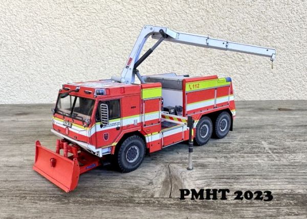 Feuerwehr-Abschleppwagen Tatra Force 815-7 6x6.1 VYA der Fa. Kobit (Bj. 2021) 1:53