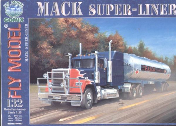 australische Sattelschlepper +Tankauflieger Mack Superliner 1:25 übersetzt