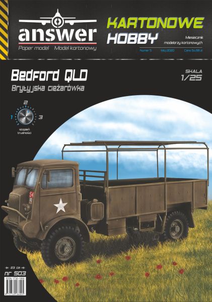 britischer Transport-Lkw Bedford QLD (1944) 1:25