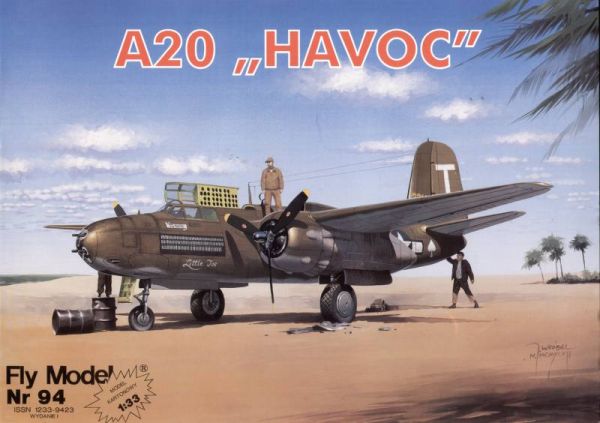 Douglas A-20G Havoc US-Air Force 1:33