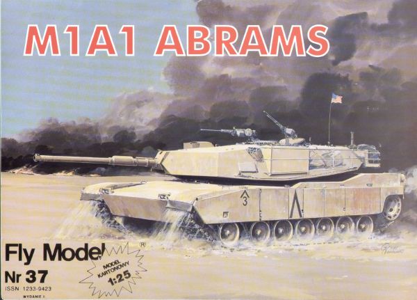 gegenwärtiger US-Panzer M1A1 Abrams 1:25  (2.Auflage)