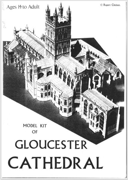 Kathedrale Heiliger Dreifaltigkeit von Gloucester (Cathedral Church of The Holy and Indivisible Trinity oder Gloucester Cathedral) 1:240