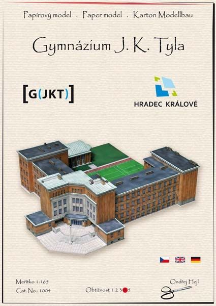 das Gymnasium J. K. Tyla in Hradec Králové 1:165 übersetzt