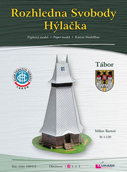 Aussichtspunkt Svobody – Hylacka bei Tabor/Tschechien (1920) 1:120