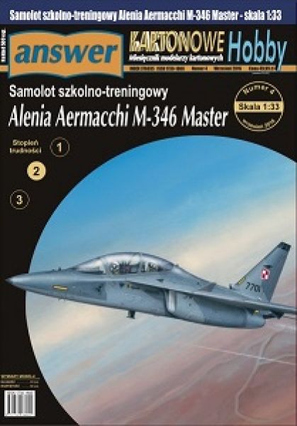 ital. Trainingsflugzeug Alenia Aermacchi M-346 Master Polnischer Luftwaffe (2016) 1:33