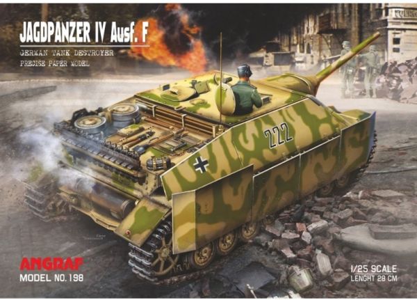 Jagdpanzer IV, Ausf. F (Seitennummer 222) 1:25 extrem²